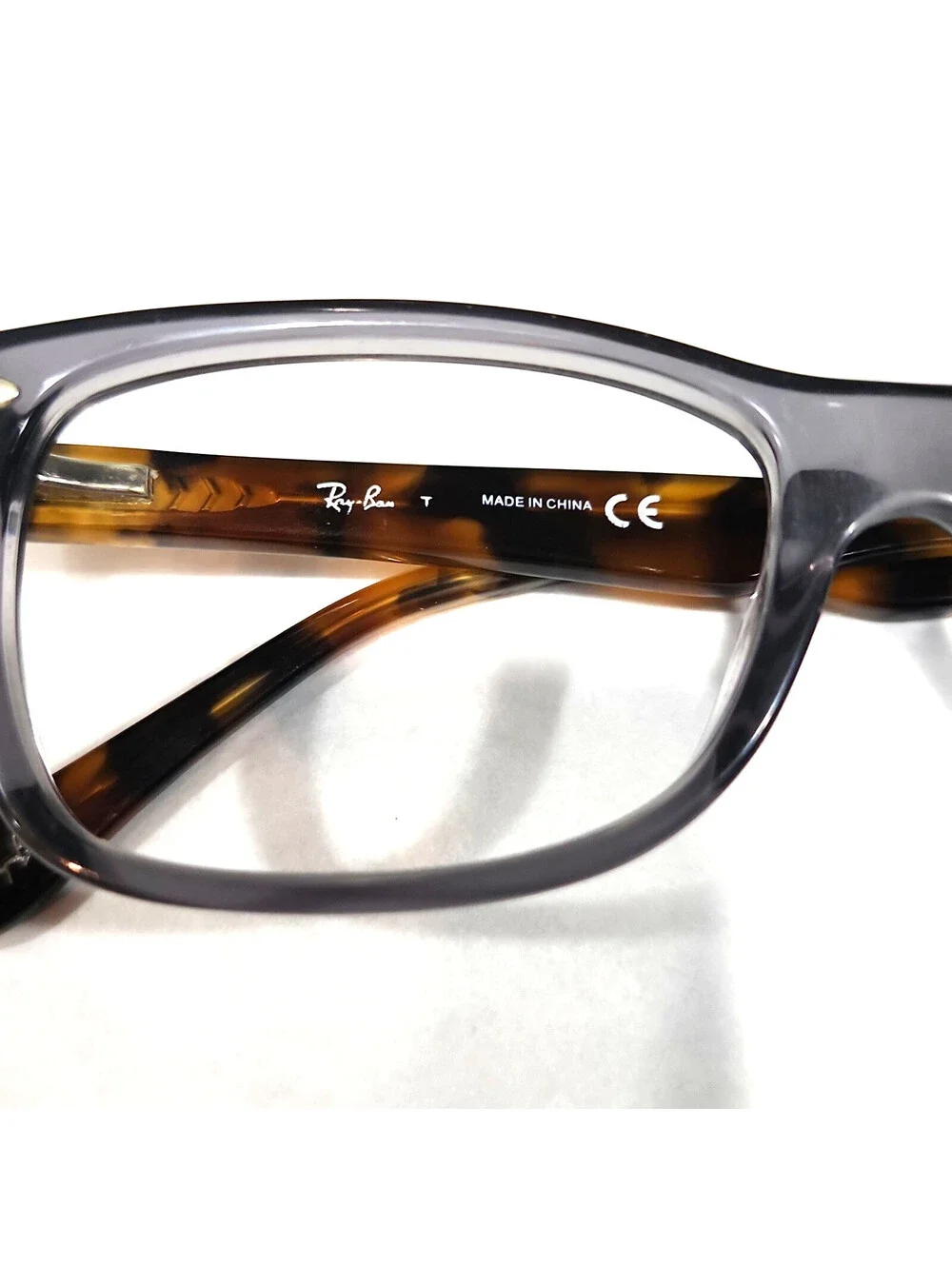 Ray Ban RB5228 5629 Gray Tortoise Oval Eyeglasses Frames 50/17 140
